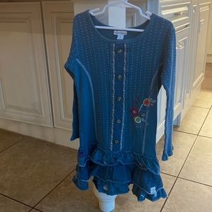 Girls Naartije drop waist dress size 7